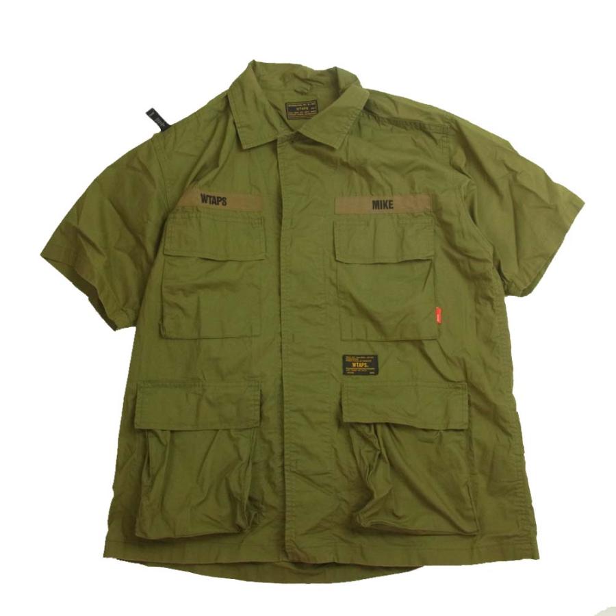 WTAPS ダブルタップス 16SS 161GWDT-SHM07 JUNGLE SS SHIRT COTTON 