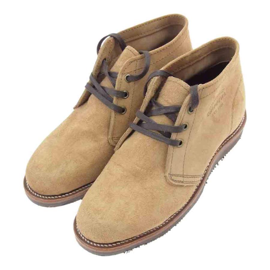 Chippewa チペワ 1901G06 suede Chukka boots スエード チャッカ ブーツ ライトブラウン系 25cm【中古