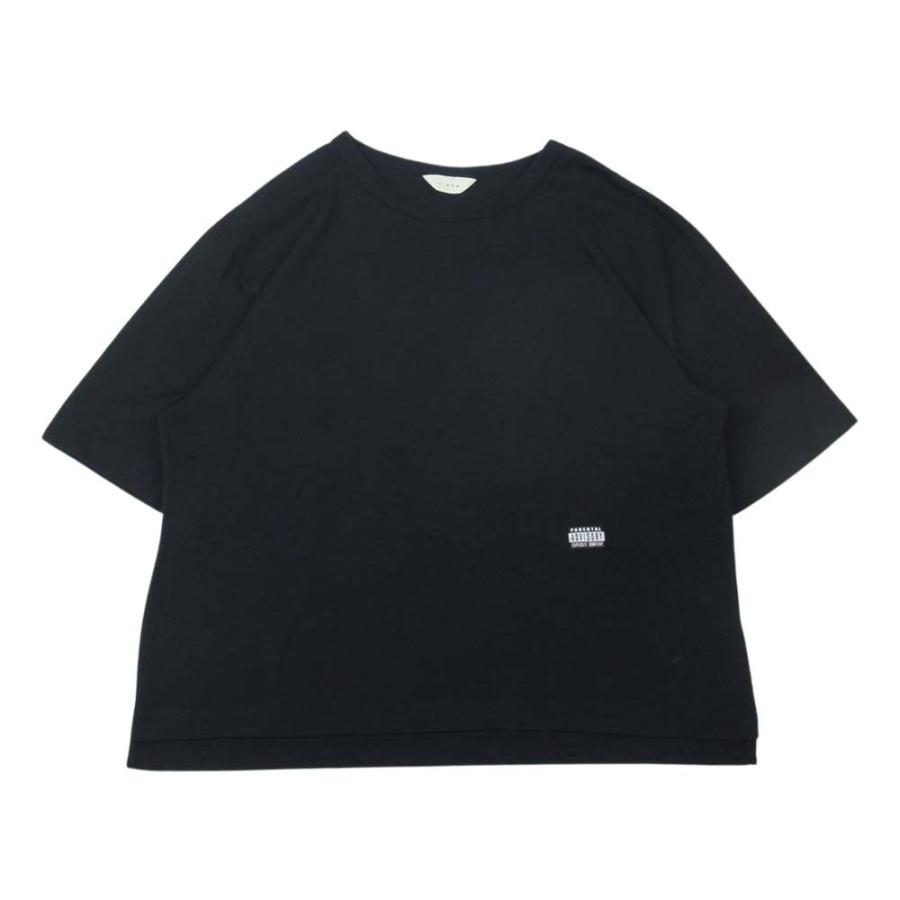 Jieda ジエダ FRUIT OF THE LOOM フルーツ オーバーサイズ Tシャツ ブラック ブラック系【中古