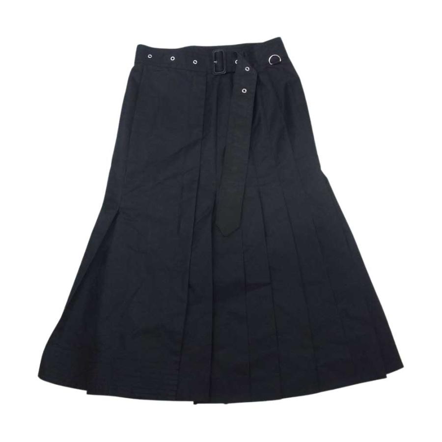 Sacai サカイ 22AW 22-06322 cotton Gabardine Skirt コットン 