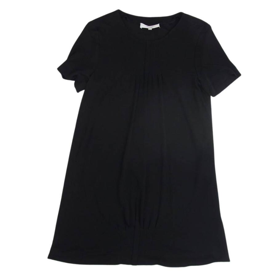 HERNO Herno ヘルノ イタリア製 ワンピース 半袖 ブラック系 42【中古  