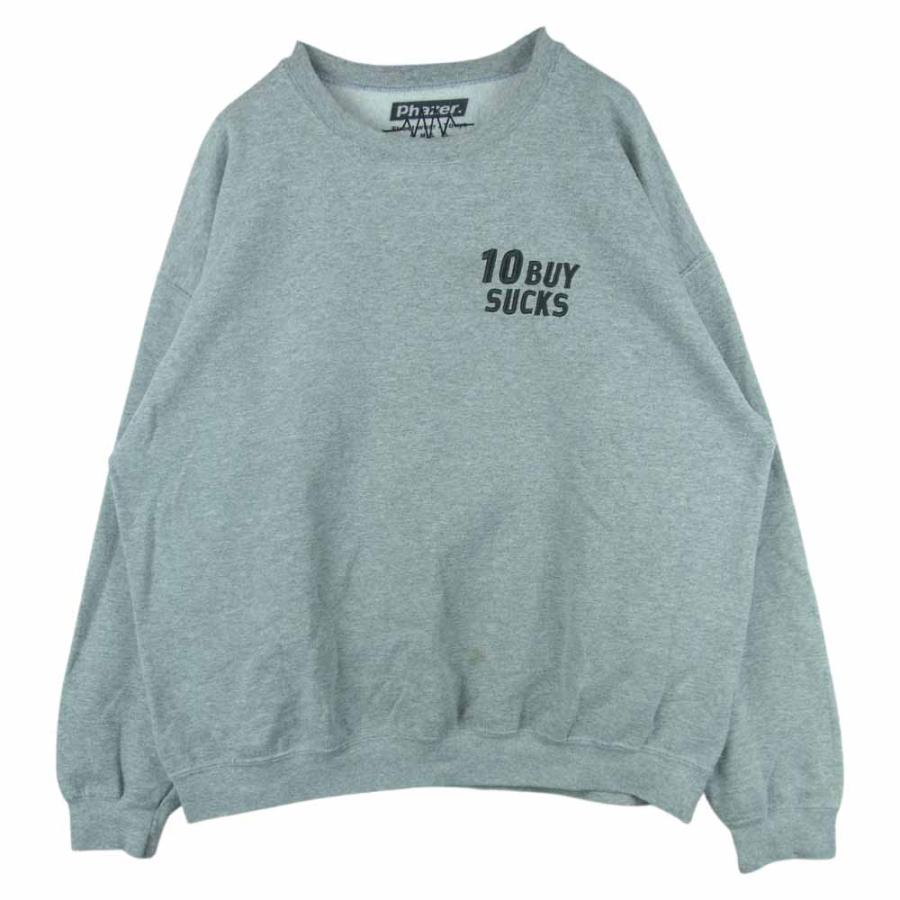 フェイザー トーキョー Phazer Tokyo 10buy sucks crewneck スウェット 