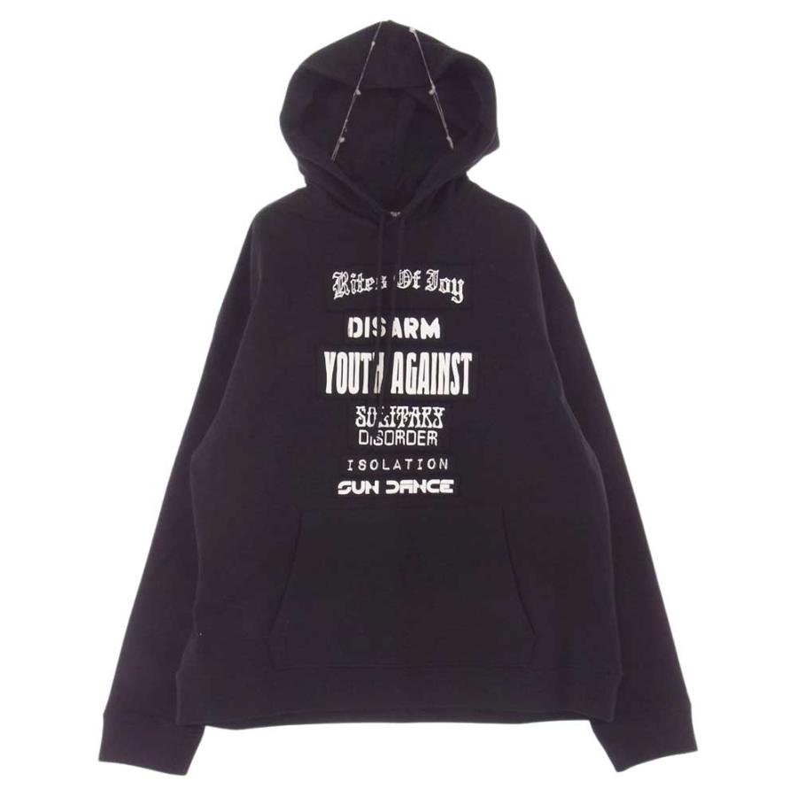 RAF SIMONS ラフシモンズ 21SS REGULAR FIT HOODIE RITES OF JOY 