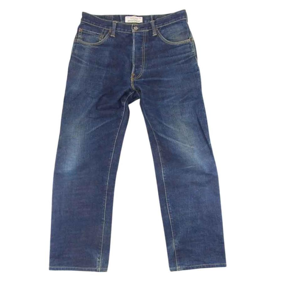 EVISU エヴィス PARIS 0105 カモメ 鳥居 デニム パンツ インディゴ 