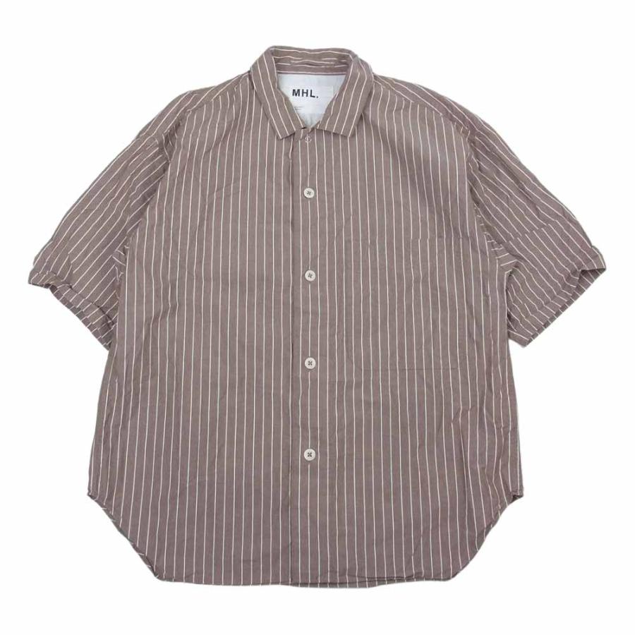 MARGARET HOWELL マーガレットハウエル 596-1150513 MHL WASHED STRIPE 