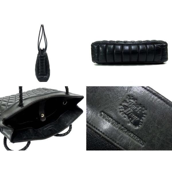 中古 TENDERLOIN×BACKDROPダイヤキルティングトートバッグ : 30-1014  