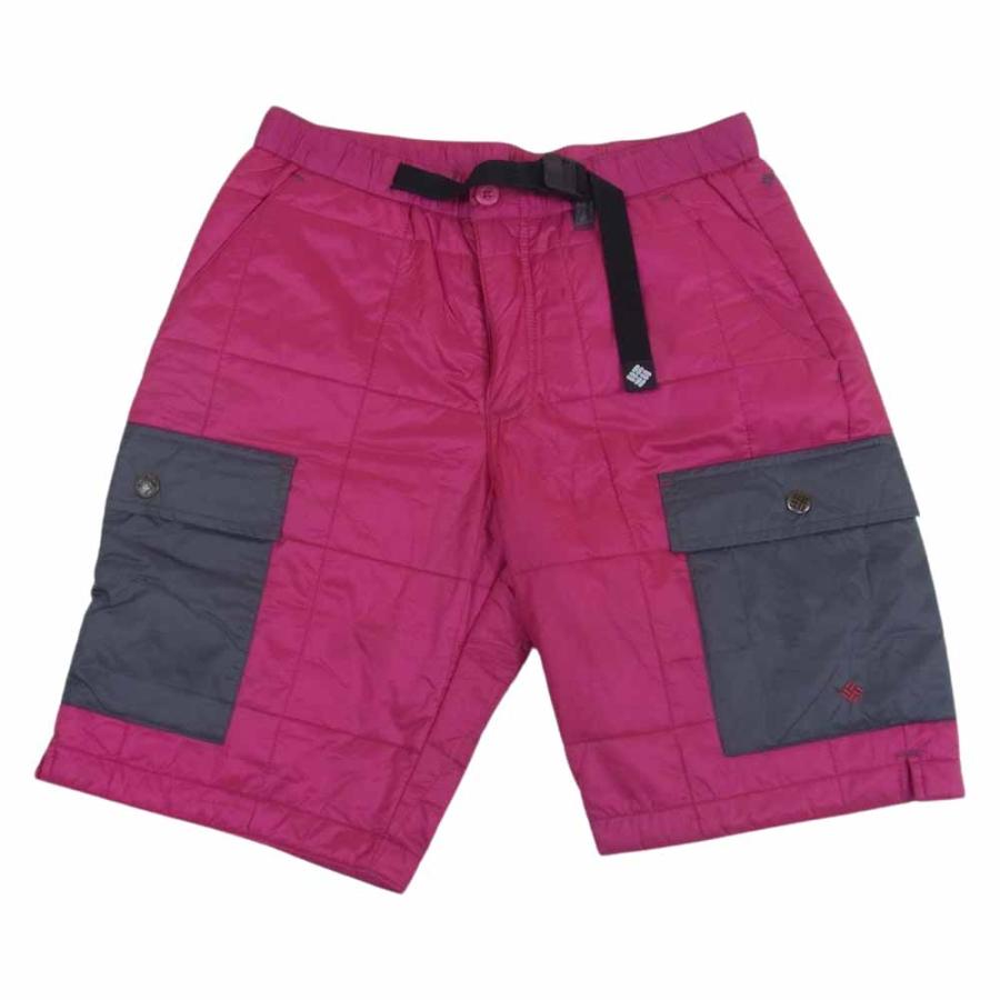 Columbia コロンビア OMNI-HEAT 中綿入 ショート カーゴ パンツ ピンク 