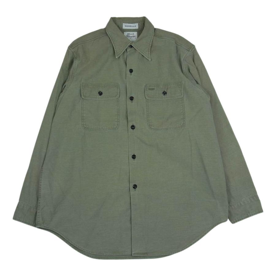 新品ハンプトンシャツカーキ