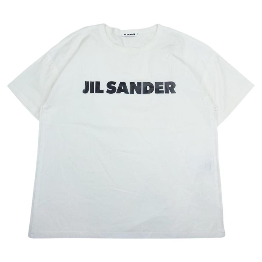 JIL SANDER ジルサンダー 19SS JSUO705060 MO247608A ロゴプリント オーバーサイズ クルーネック 半袖 T