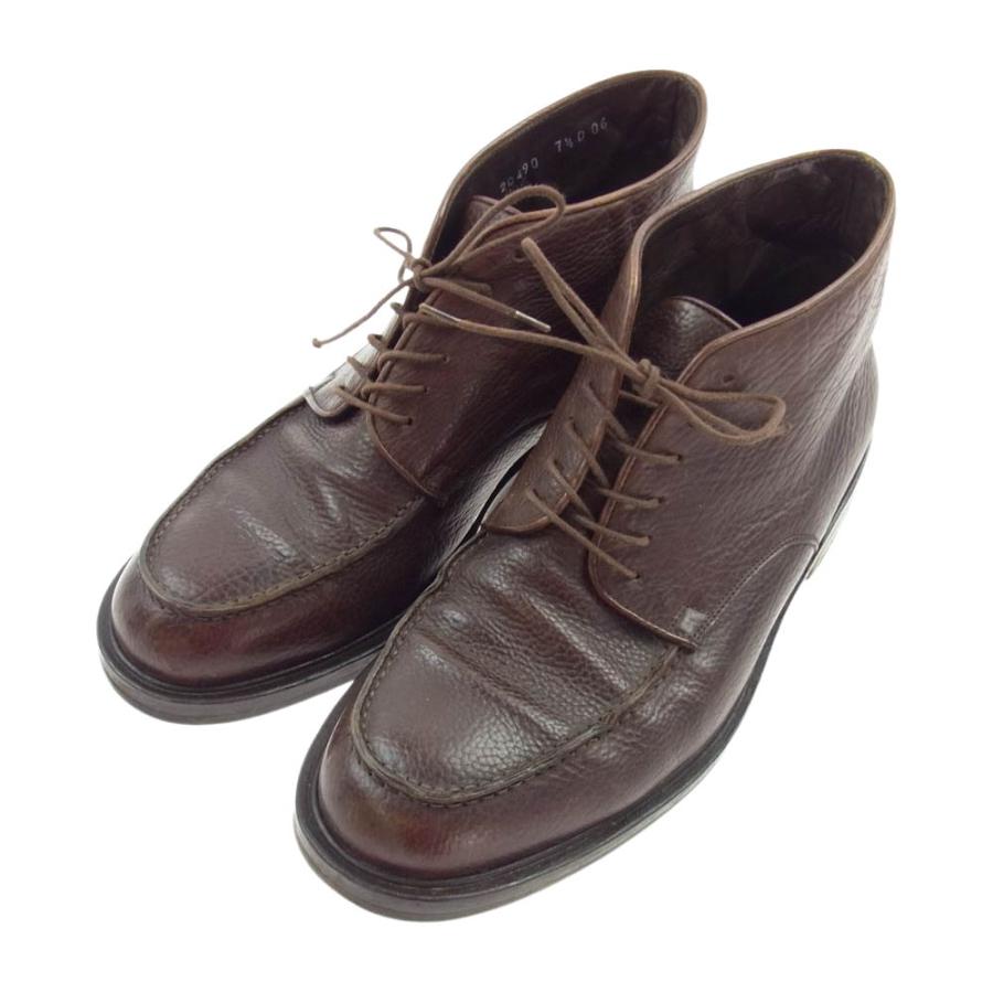 COLE HAAN コールハーン 20490 Uチップ チャッカ ブーツ ブラウン系 