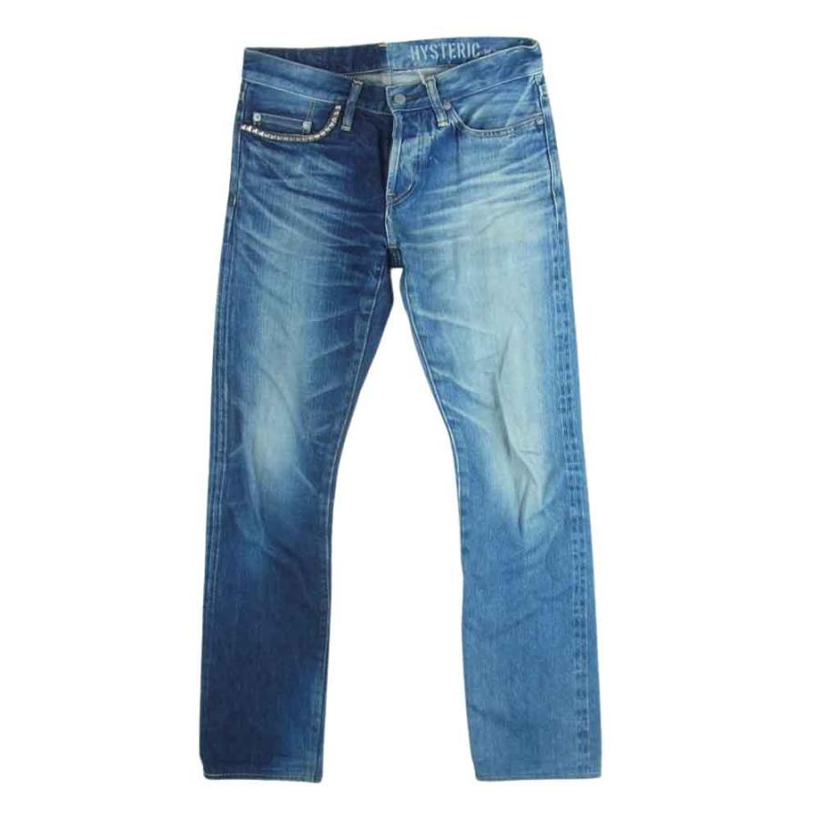 HYSTERIC GLAMOUR ヒステリックグラマー 0241AP12 HRLR加工 スリム 