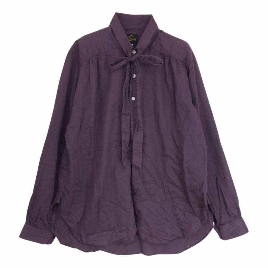 Needles ニードルス FK178 19AW Ascot Collar EDW Gather Shirt 