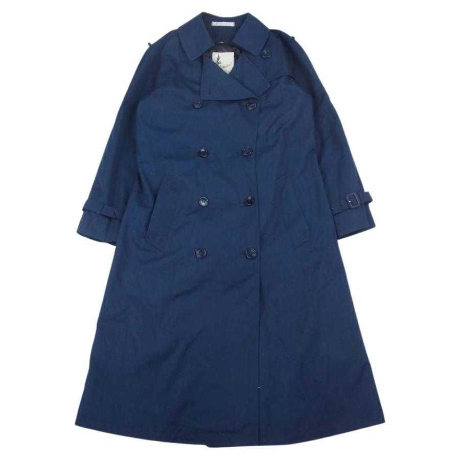 極美品 バーバリーズ Vintage トレンチコート 紺 ネイビー 114センチ vintage ネイビートレンチコート 極美品 バーバリーズ Vintage