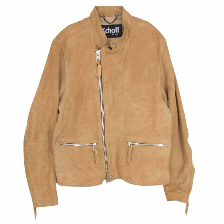 Schott N.Y.C schott ショット 3191056 スウェード 羊革 レザー 