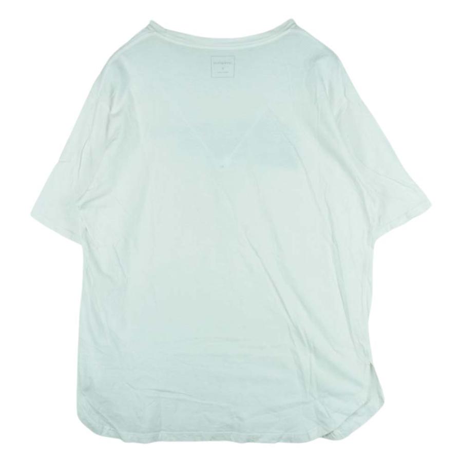 nonnative ノンネイティブ 20SS NN-T3758 UNIVERSITY TEE Tシャツ 半袖 コットン 日本製 ホワイト系 2【中古】｜brand-life｜02