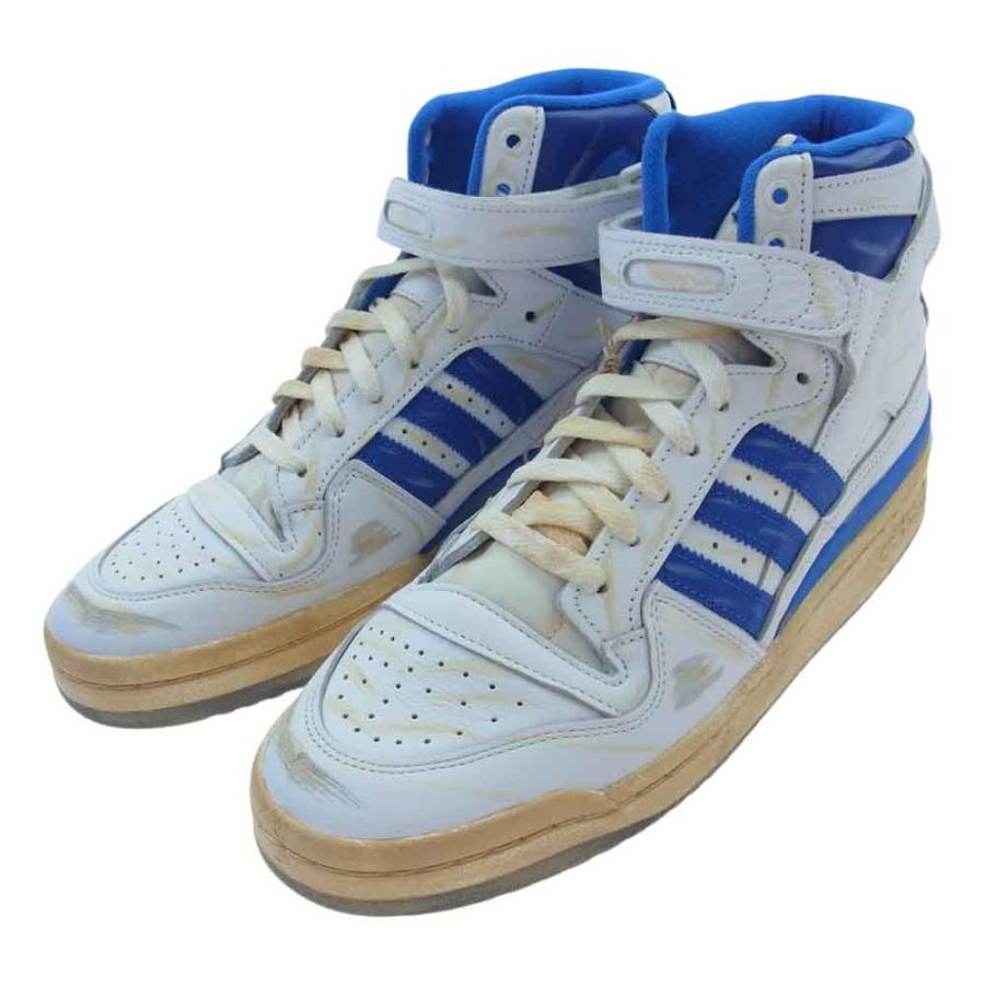 adidas アディダス GZ6467 Forum 84 フォーラム ハイ フット ウェア ホワイト ブルー スニーカー 28cm【新古品】【中古】｜brand-life｜02