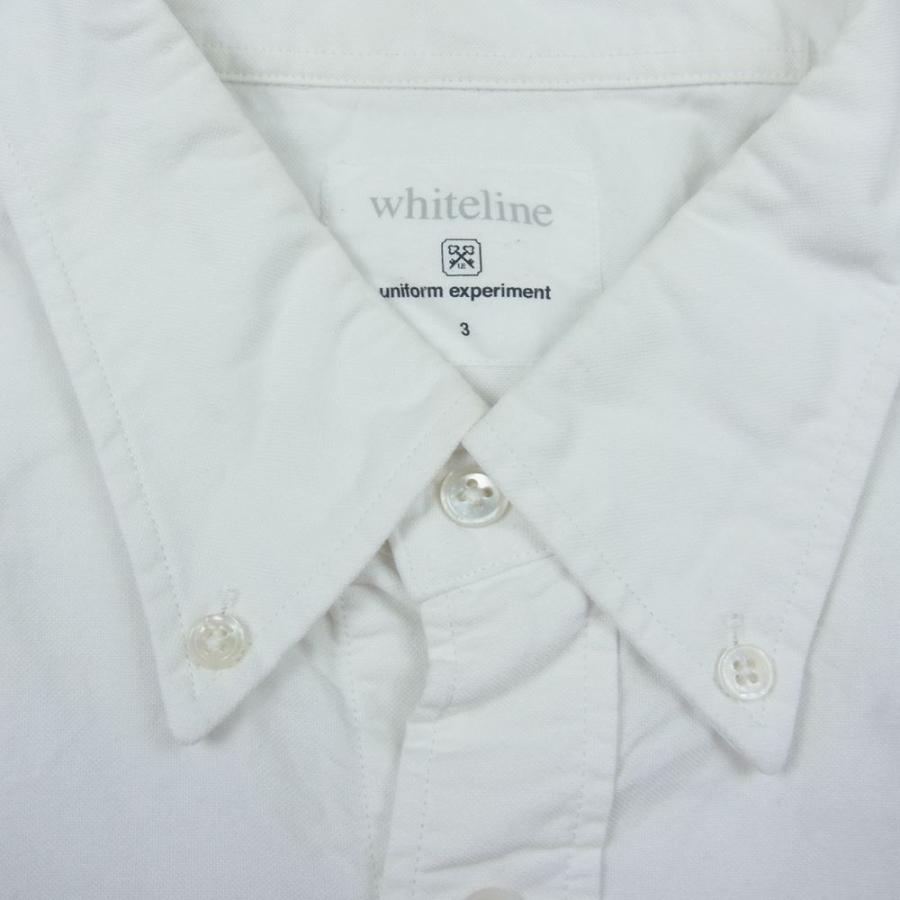 uniform experiment ユニフォームエクスペリメント UE-140083 × WHITE LINE ホワイトライン ボタンダウン 半袖 シャツ 3【中古】｜brand-life｜03