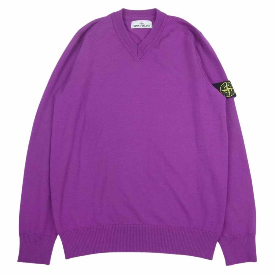 STONE ISLAND ストーンアイランド 6915538C4 V-Neck Sweater Vネック 