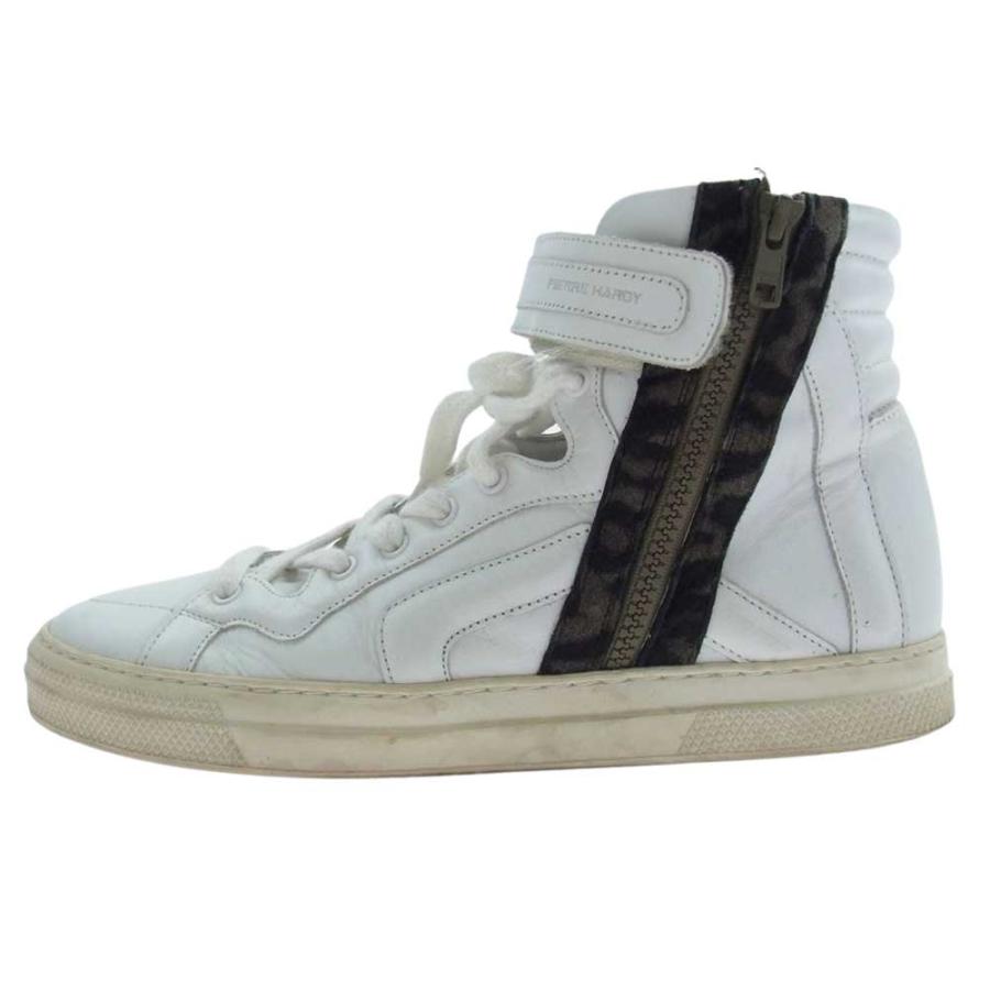 【未使用品】ピエールアルディ 厚底　レザー レースアップ　ハイカットスニーカー 楽天市場】ピエールアルディ スニーカー（靴）の通販