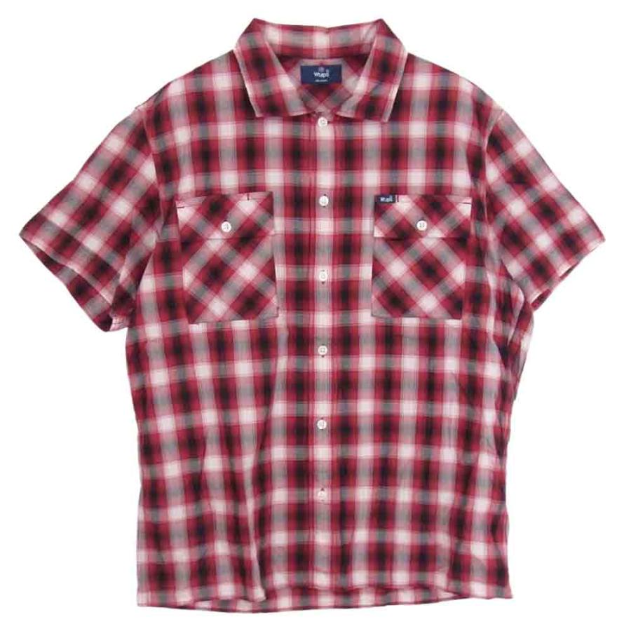 WTAPS ダブルタップス 101GWDT-SHM03 ボタンダウン チェック 半袖 
