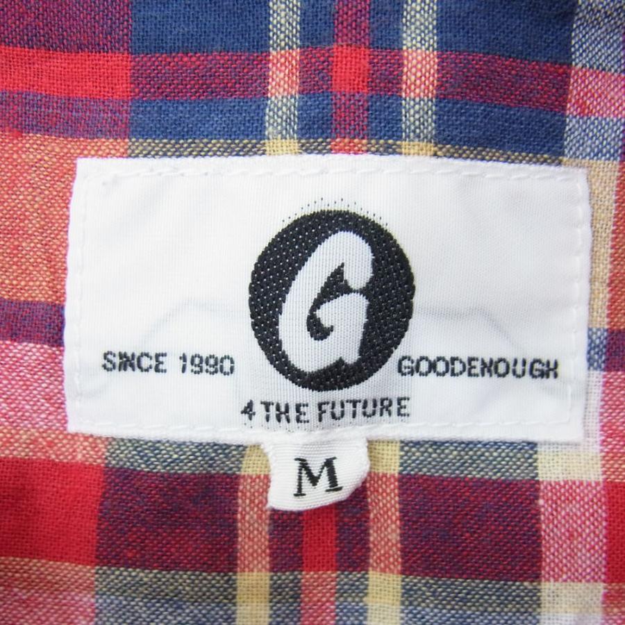 GOODENOUGH グッドイナフ GE-133009 MADRAS S/S REGULAR SHIRT GOODENOUGH グッドイナフ GE-133009 MADRAS S/S REGULAR SHIRT