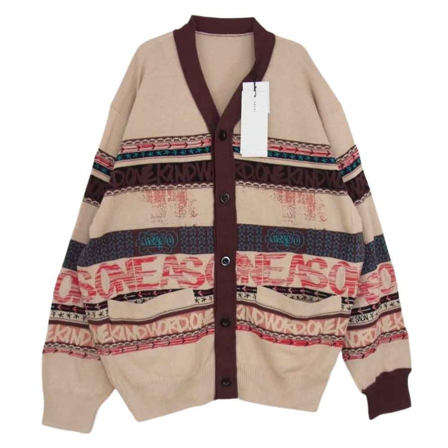 sacai Sacai サカイ 23-02984M Eric Haze Jacquard Knit sacai Sacai サカイ 23-02984M Eric Haze Jacquard Knit