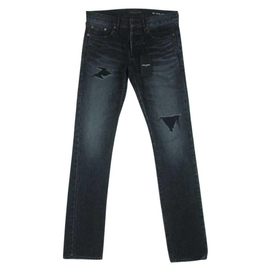 サンローランデニムブラック30