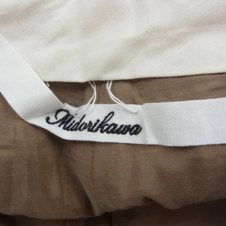 ミドリカワ Midorikawa 19AW MID19AW-P01A Cotton Chino Slacks ミドリカワ Midorikawa 19AW MID19AW-P01A Cotton Chino Slacks