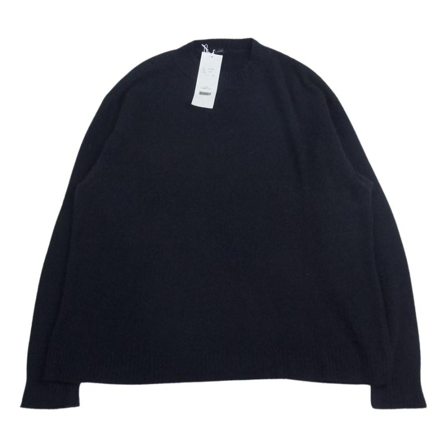 COMOLI コモリ 21AW U03-06008 カシミヤクルーネックニット NAVY 