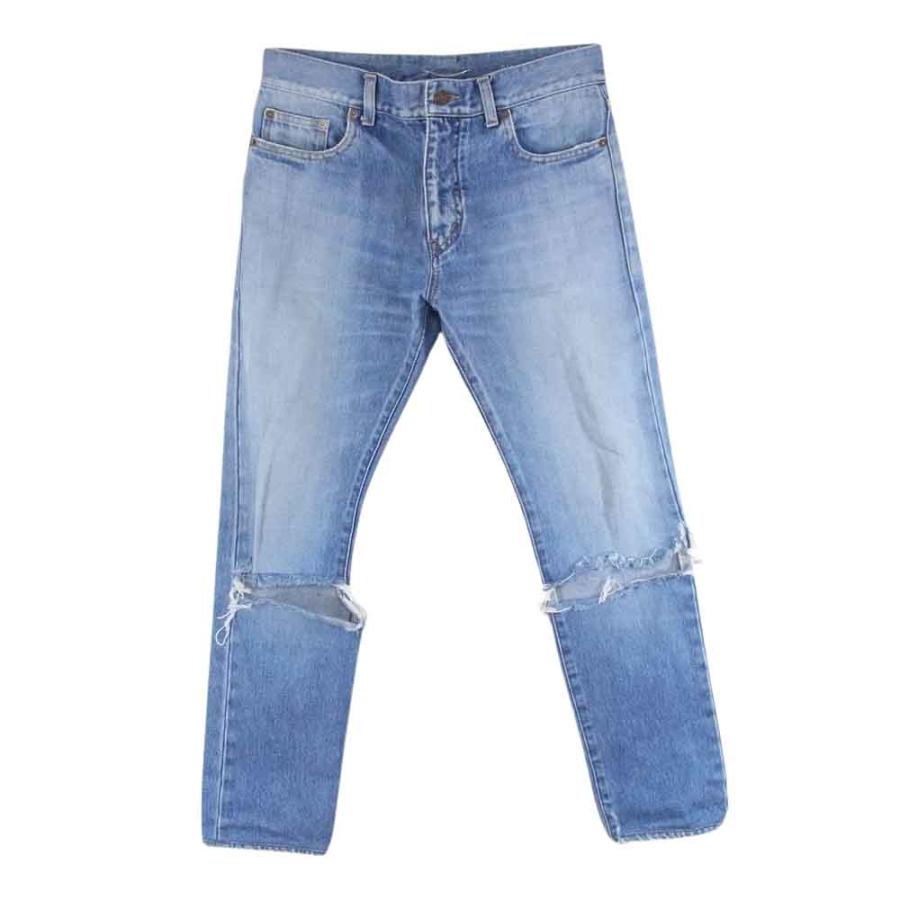 SAINT LAURENT PARIS サンローランパリ 16SS ニーホール SAINT LAURENT PARIS サンローランパリ 16SS ニーホール