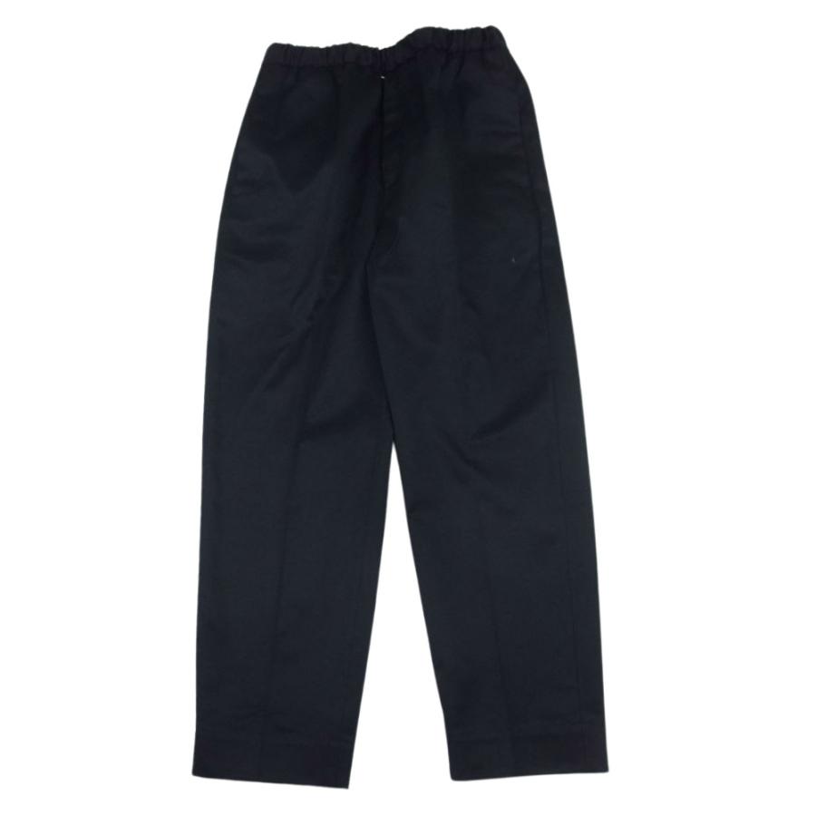 美品】JIL SANDER+濃紺-黒イージーパンツ - パンツ 