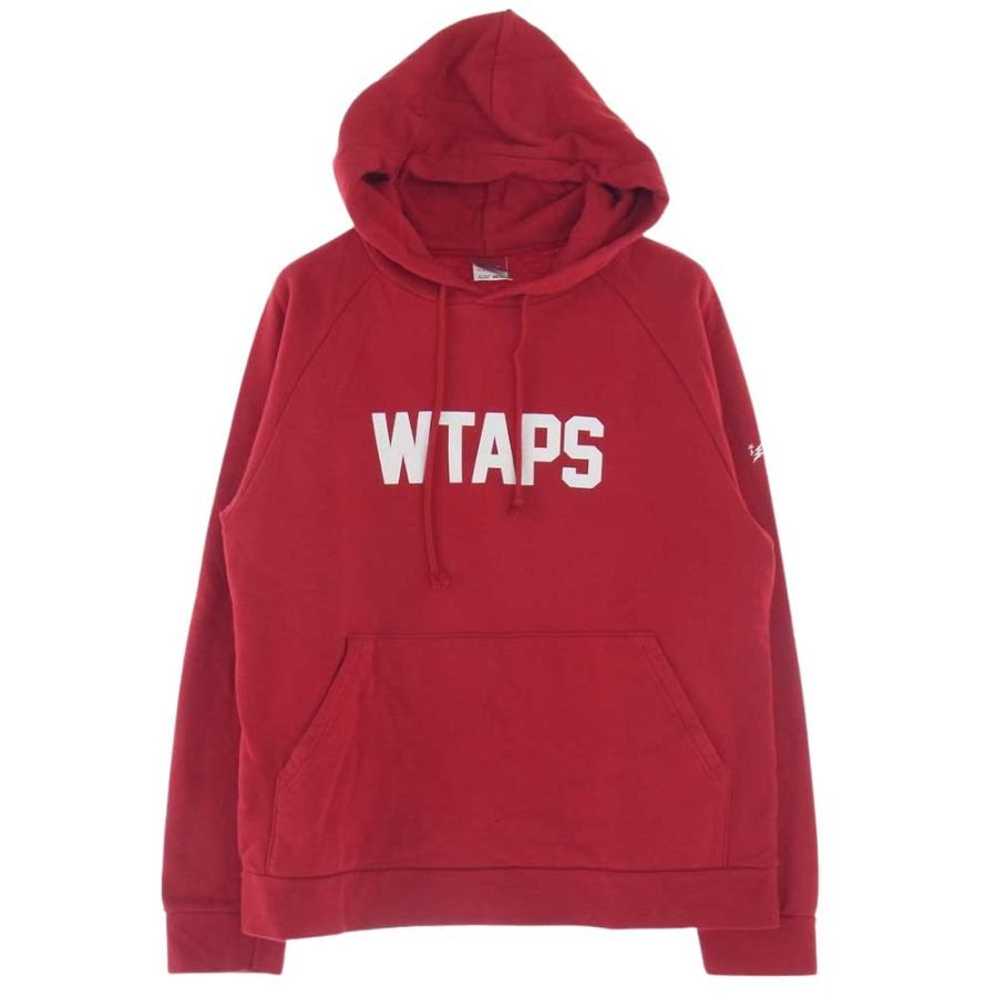 WTAPS ダブルタップス DESERT STORM SQD プルオーバー パーカー レッド  