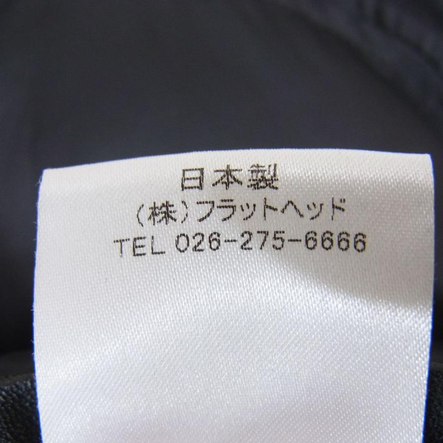 THE FLAT HEAD ザフラットヘッド レザートリム ダウン THE FLAT HEAD ザフラットヘッド レザートリム ダウン