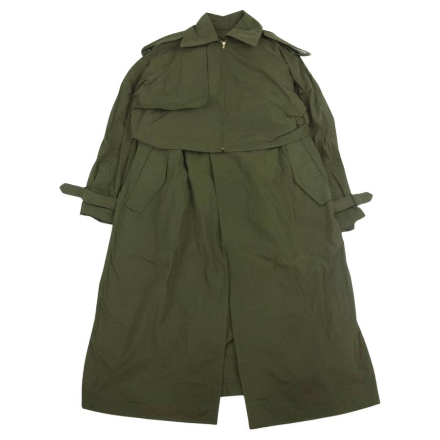 トーガプルラ TOGA PULLA TP92-FA233 Shape memory polyester coat  