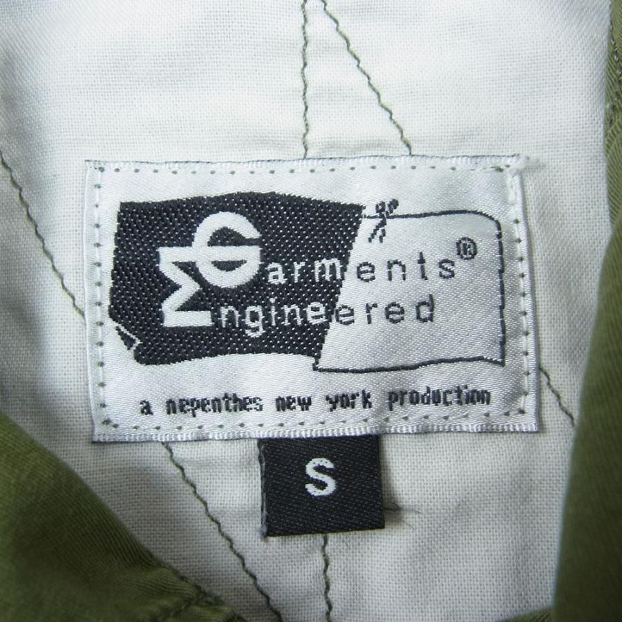 Engineered Garments エンジニアードガーメンツ ミリタリー シャツ カーキ系 S【中古】｜brand-life｜04