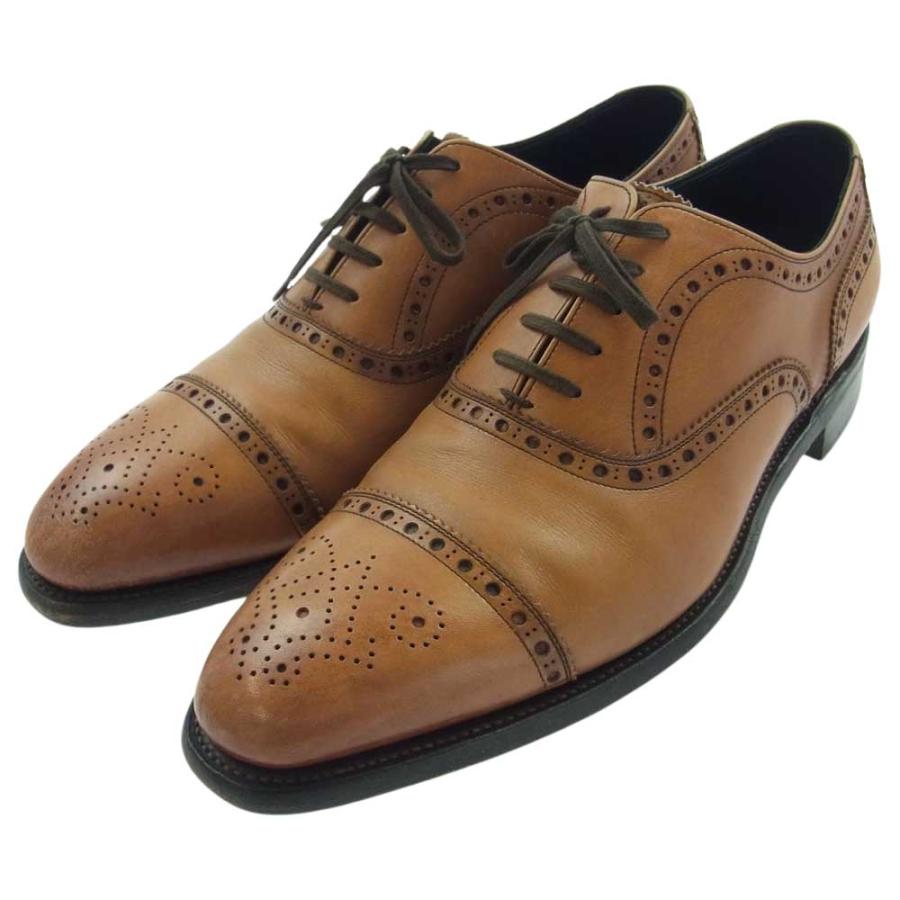 スコッチグレイン メダリオンブラウンサイズ25.5cm 美品です！