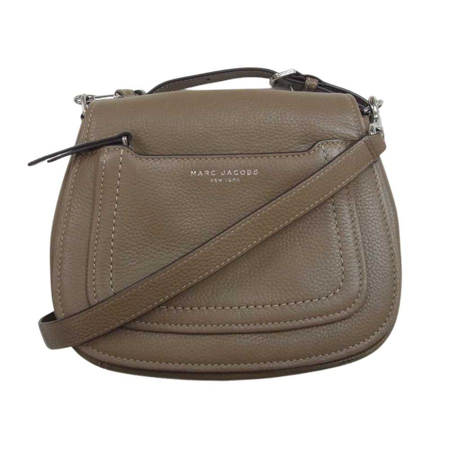 MARC JACOBS マークジェイコブス フラップ レザー ショルダー バッグ 