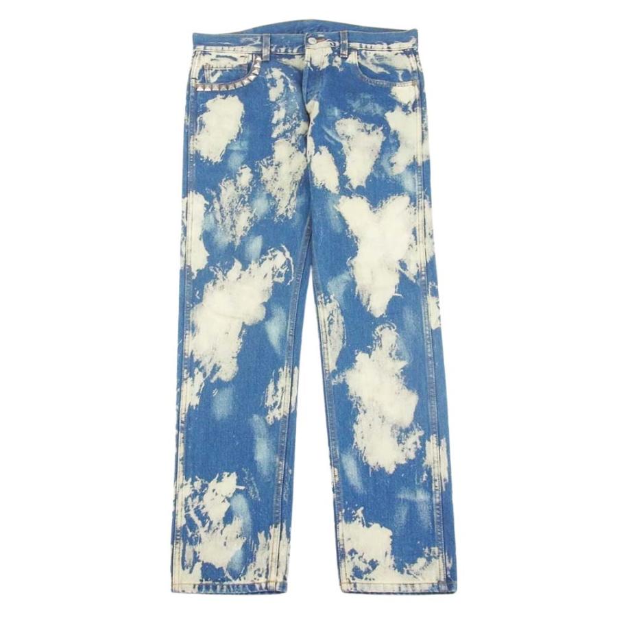 GUCCI グッチ 452428 ブリーチ加工 スタッズ デニム パンツ  