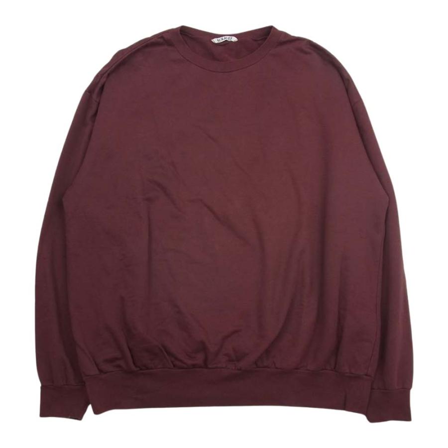 AURALEE オーラリー ブラウン スウェット トレーナー【サイズ5美品】