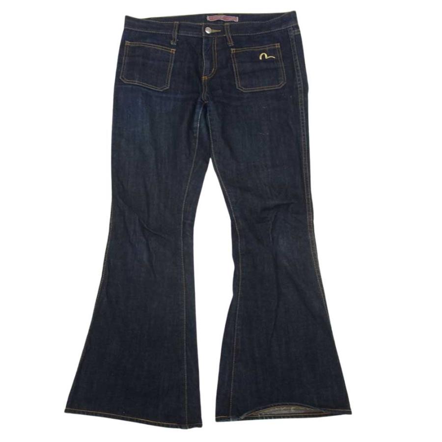 EVISU エヴィス DONNA ドンナ ブーツカット デニム パンツ インディゴ 