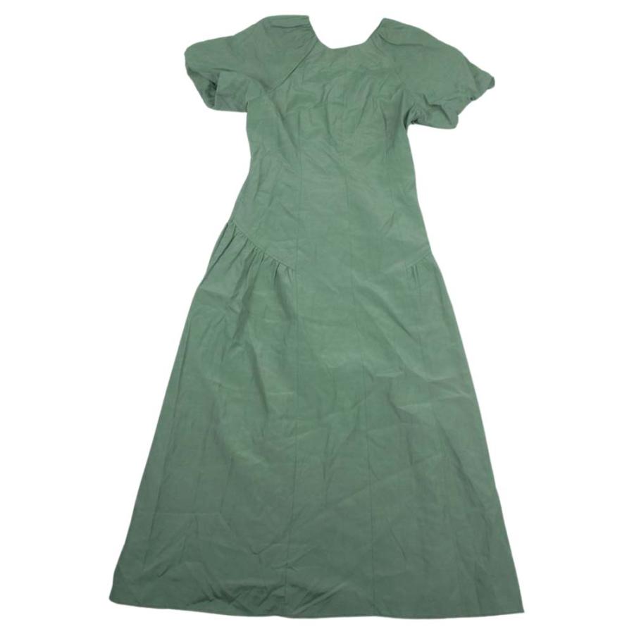 楽天市場】ワンピース レディース 春 秋 パフスリーブ マキシ丈