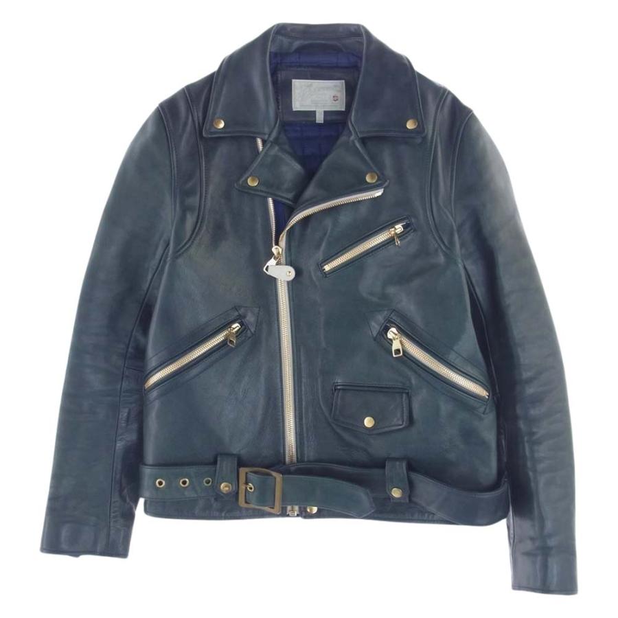 アレフルード A(LeFRUDE)E 16AW-BL02 ホースハイド レザー アレフルード A(LeFRUDE)E 16AW-BL02 ホースハイド レザー