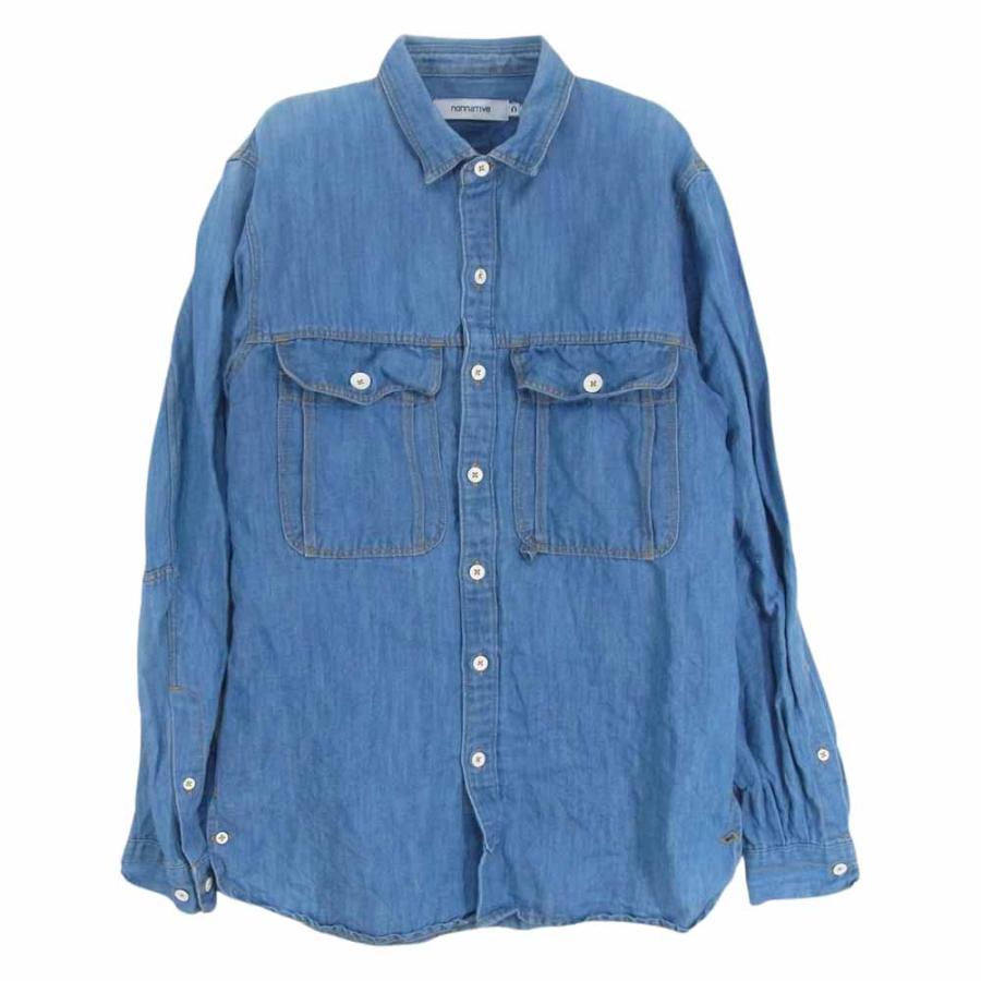 nonnative ノンネイティブ NN-S2308 WORKER SHIRT C/L 7oz DENIM nonnative ノンネイティブ NN-S2308 WORKER SHIRT C/L 7oz DENIM