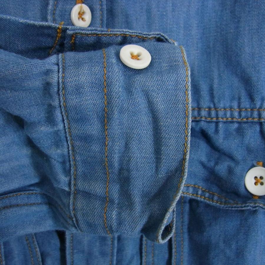 nonnative ノンネイティブ NN-S2308 WORKER SHIRT C/L 7oz DENIM nonnative ノンネイティブ NN-S2308 WORKER SHIRT C/L 7oz DENIM