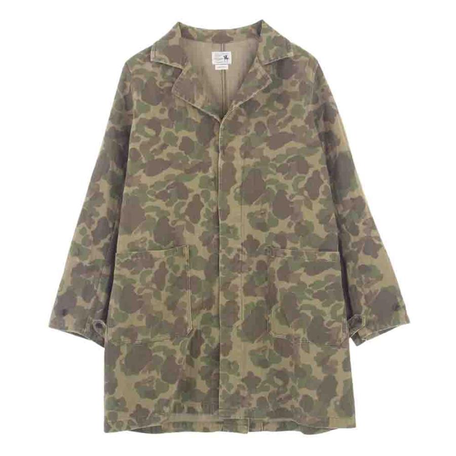 VISVIM ビズビム コート 0518905013005 CONTRARY DEPT SHOP COAT CAMO コントラリーデプト カモ ショップ コート マルチカラー系 2【中古】 VISVIM ビズビム 0518905013005 CONTRARY DEPT SHOP COAT CAMO コント