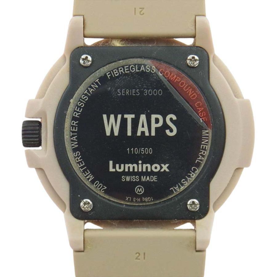 WTAPS ダブルタップス  × ルミノックス LUMINOX Ref.3001.WTAPS.LTD 腕時計 ベージュ系【中古】｜brand-life｜02
