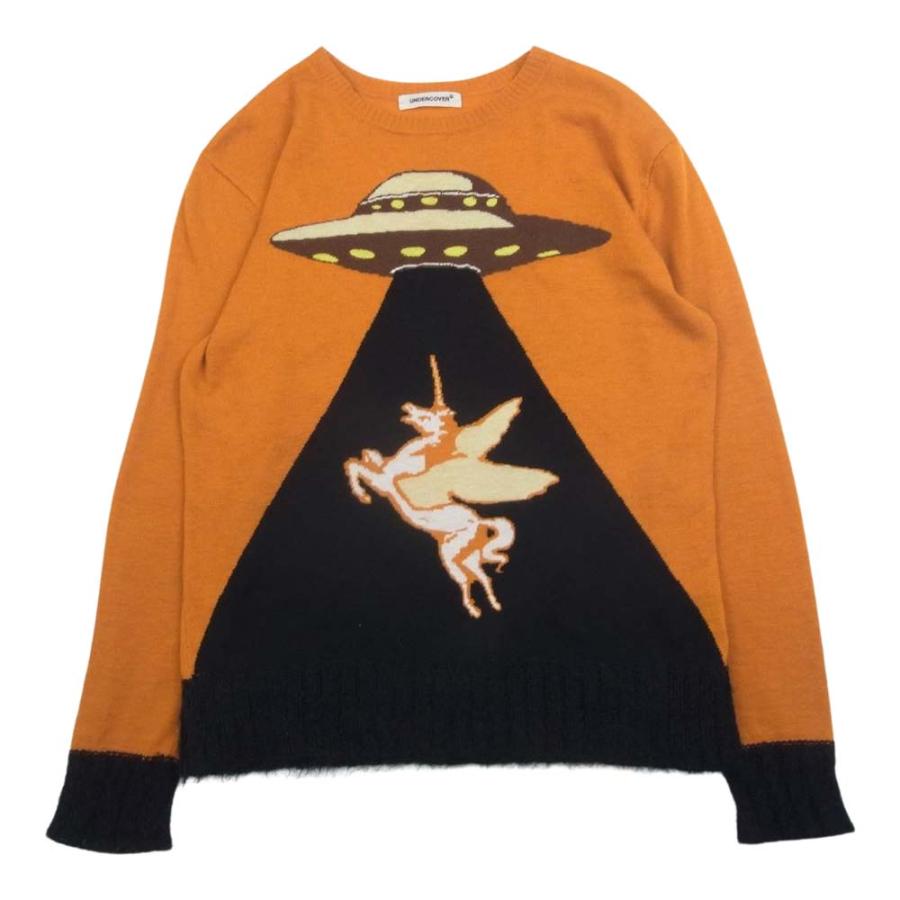 UNDERCOVER アンダーカバー UP2C1901 UFO ユニコーン柄 アクリル 