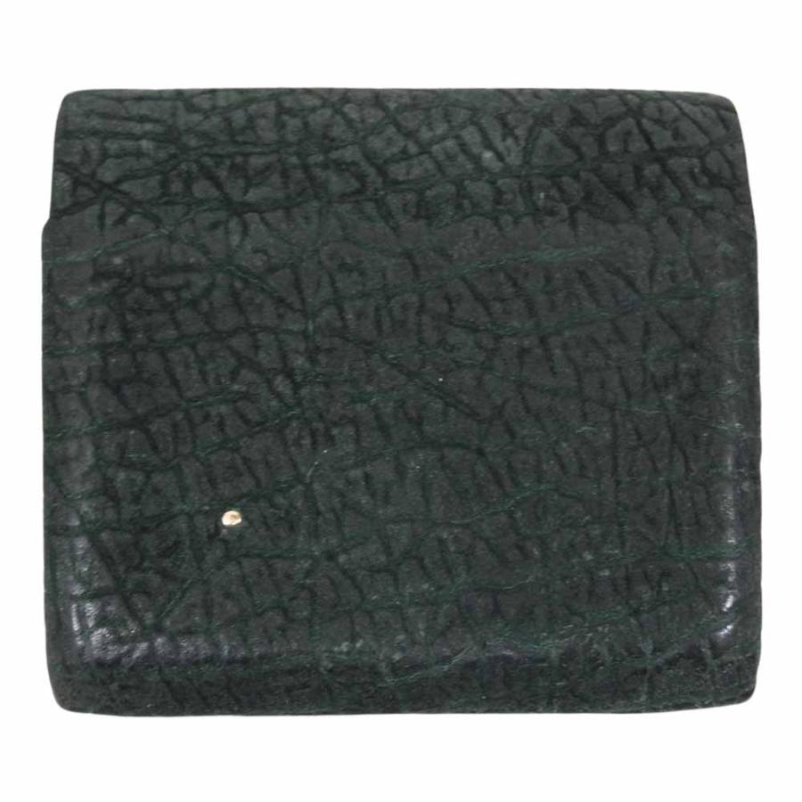 ティーエムビーエイチ T・MBH takuya made byhand 葉合せ カバ革  