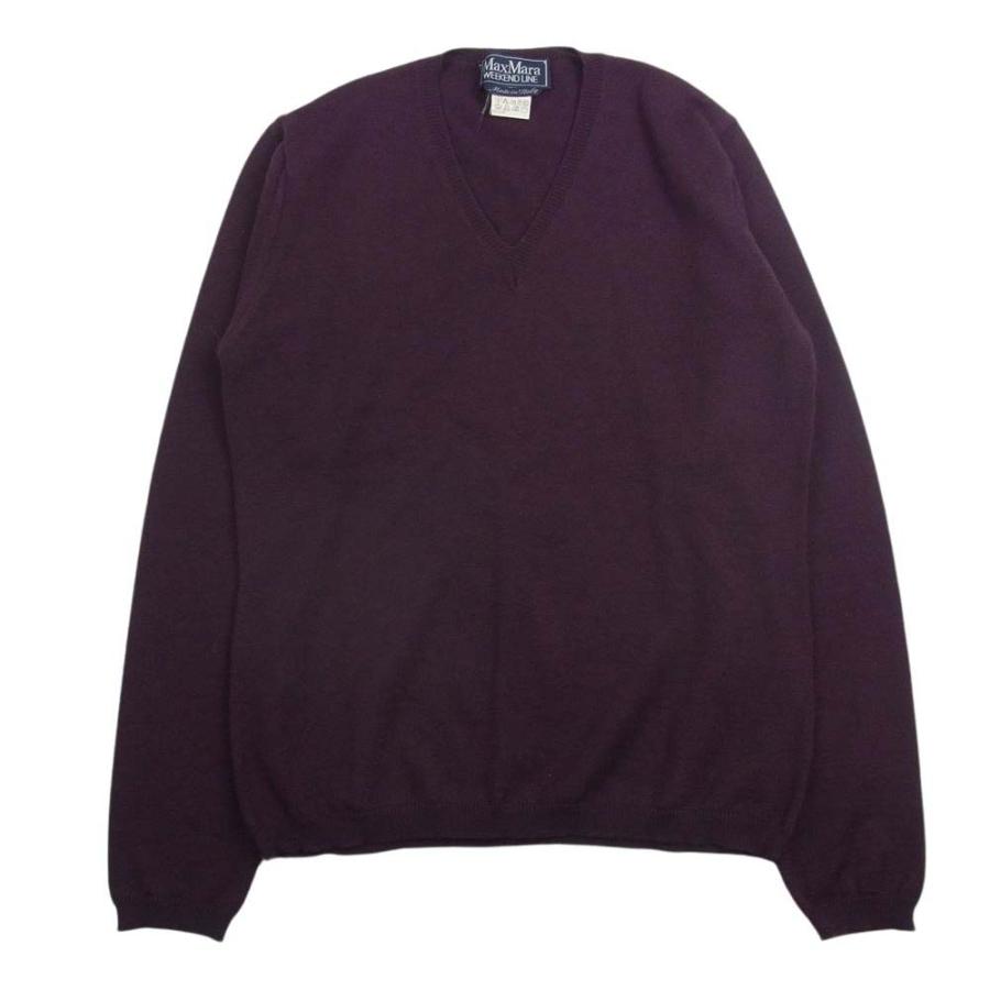 MAX MARA マックスマーラ WEEKEND LINE バージン ウール Vネック 