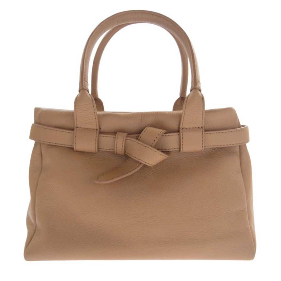 土屋鞄超美品クラルテハンディカフェトートブラウン